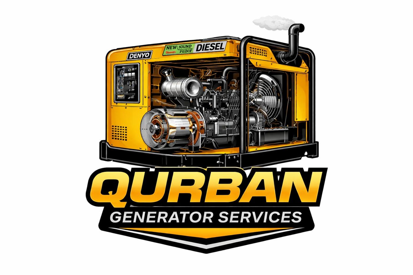 Denyo 500 SP diesel generator on rent in Karachi