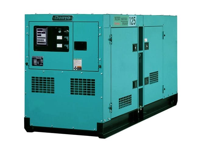 125 KVA Denyo industrial generator for rent in Karachi